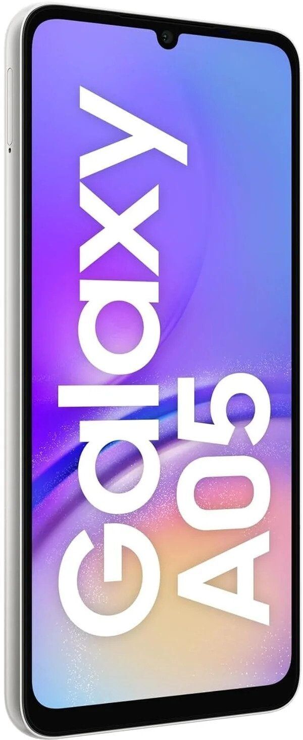 SAMSUNG Galaxy A05 4G 64GB Storage 4GB Ram Dual SIM Silver - Unlocked, Used - Very Good