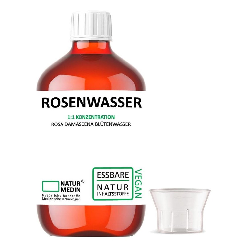 Falkengold GmbH Naturmedin Rosenwasser zum Backen PET 20341708