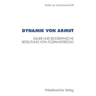 Dynamik von Armut, Taschenbuch von Petra Buhr, VS Verlag für Sozialwissenschaften, 978-3-531-12633-3
