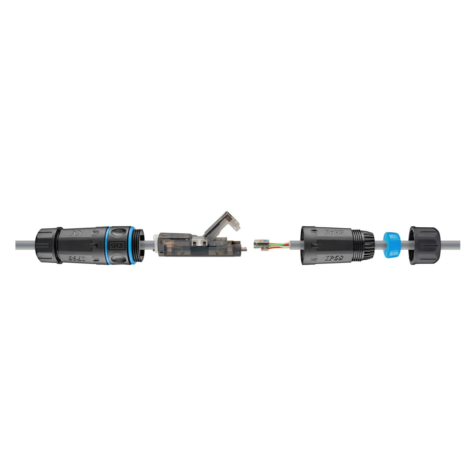 Goobay Netzwerkkoppler (UTP, CAT6a, 0.12 m) (44416)