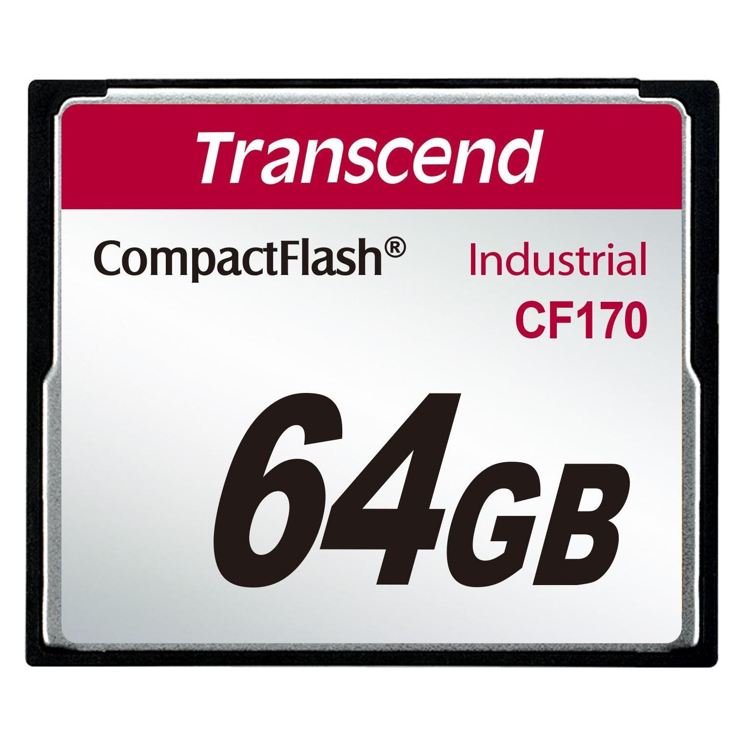 Transcend 64GB CF CARD (CF170) (64 GB, CF) (TS64GCF170)