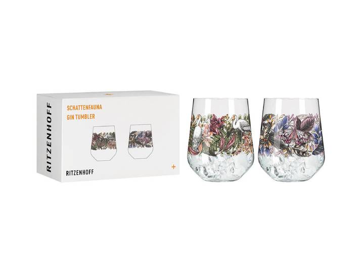 Ritzenhoff Schattenfauna no1 Gin Glas 2erSet