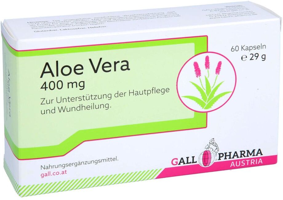 Aloe Vera 400 mg Gph Kapseln