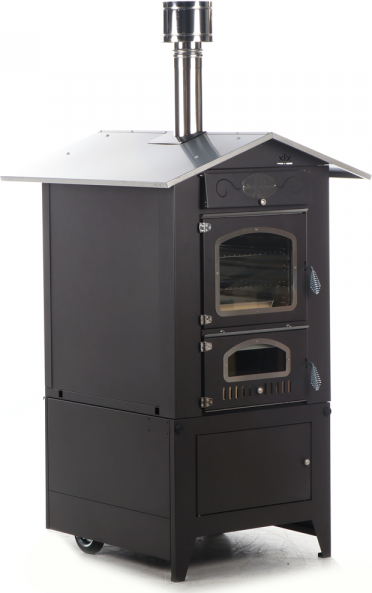 Rossofuoco Effe 80 - Holzbackofen für den Aussenbereich