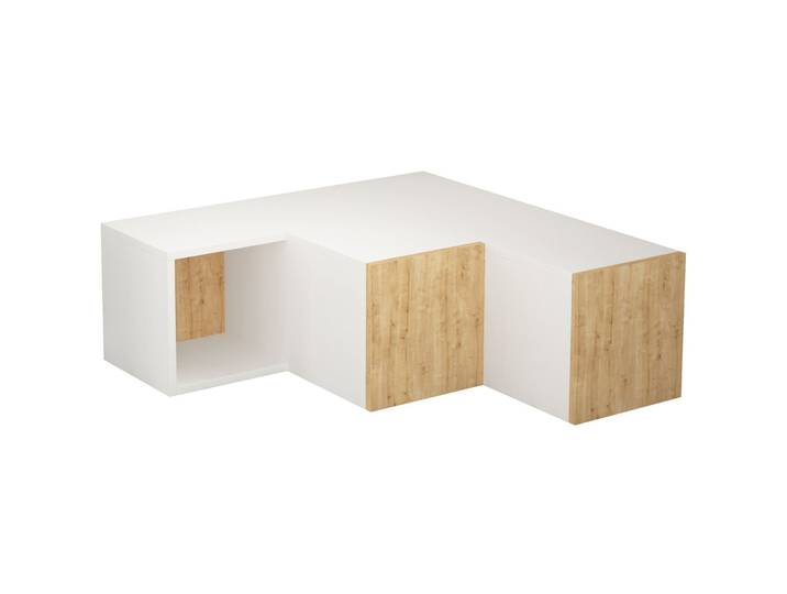 TV-Möbel Cubus weiss Holzwerkstoff B 90 cm