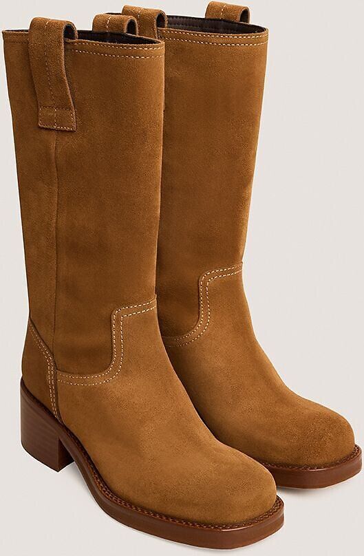 JONAK Bottes mi-hautes en cuir, BICHETTE