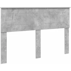 vidaXL Kopfteil Beton Grau 140 cm Holzwerkstoff