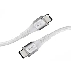 Intenso USB Lade- + Datenkabel C315C USB-C > USB-C weiß 1,5m