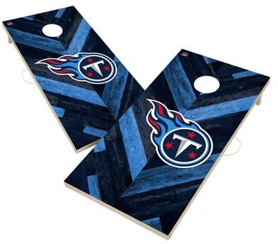 Skip's Garage Tennessee Titans NFL Cornhole Board Set