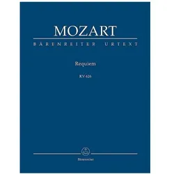 Requiem d-Moll KV 626, Partitur, Fachbücher von Wolfgang Amadeus Mozart