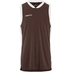 CRAFT Basket 2.0 Contrast Basketballtrikot Herren 286W - prune/contrast white 3XL