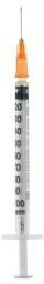 SAFETY SpA Safety Siringa Per Insulina 1ml Ago Gauge 25, Siringa Sterile Monouso, 1 Pezzo
