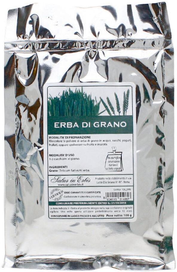 SALUS IN ERBIS Srl ERBA DI GRANO POLVERE 100G
