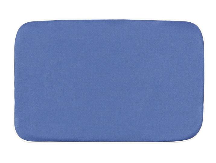Bügeltuch MAXIMEX Dampf-Bügeldecke , blau, B:130cm T:65cm, Baumwolle, Polyester, Bügeltücher, Bügeltuch, Bügelunterlage für den Tisch, 5 Lagen, mit Polsterung