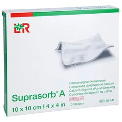 Suprasorb A Ca Alg 10x10 cm