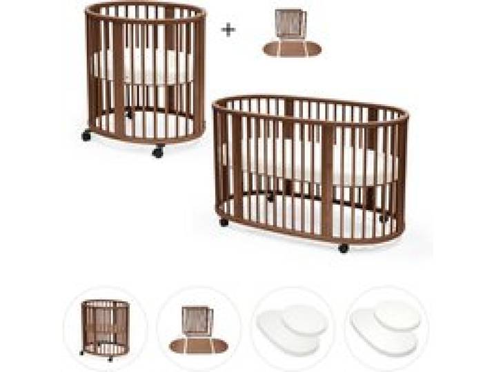 Bundle Sleepi Mini inkl. Umbausatz, 2 Matratzen und 2 Spannbetttüchern