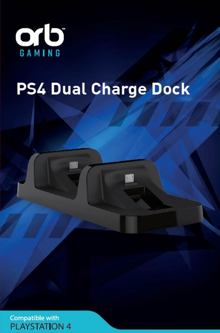 Orb Oplaadstation voor twee PS4 controllers
