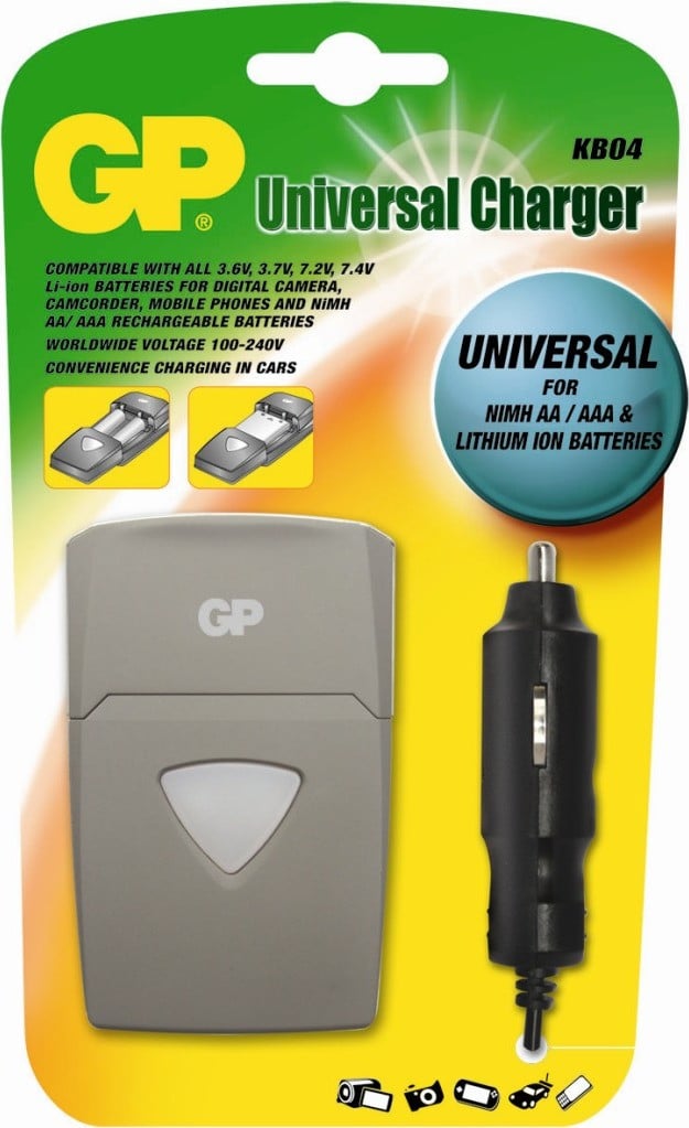 GP Batteries Universele batterijoplader