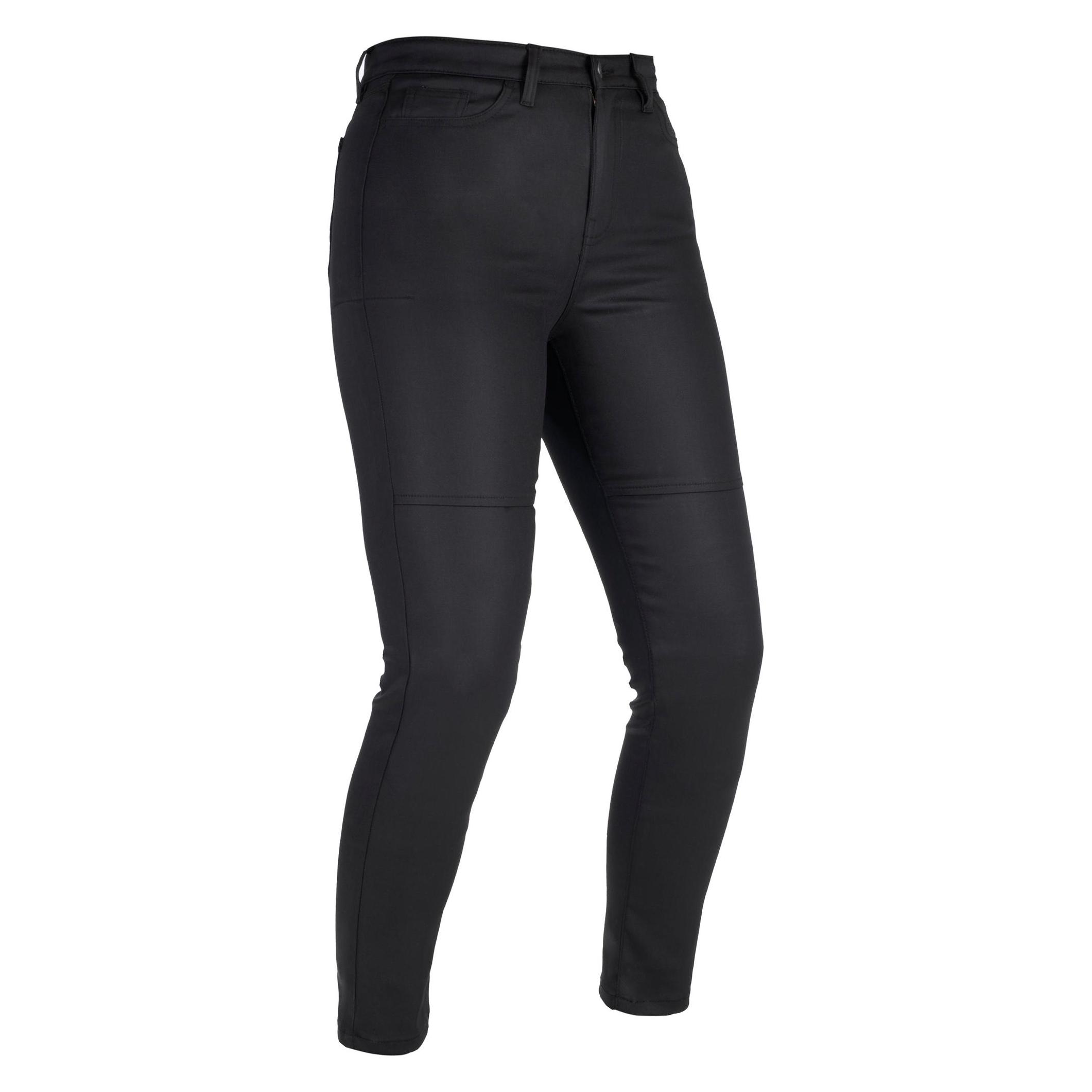 Oxford Hose Oa Waxed Jegg Damen Schwarz Regu Gr. 24 (Damen, Normalgrösse, 24) (TW229301R24)