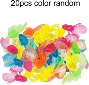 Inspire Curations AquaGlide Floating Goldfish Aquarium Decor & Interactive Cat Toy Set 20pcs