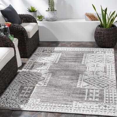 Livabliss Grieg Indoor/ Outdoor Farmhouse Area Rug