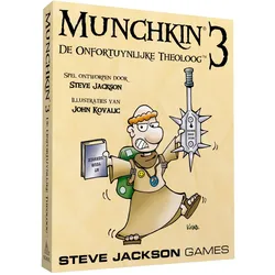 Asmodée Munchkin 3 - Das Kartenspiel des unglücklichen Theologen (Niederländisch, 3 - 5 Spieler)