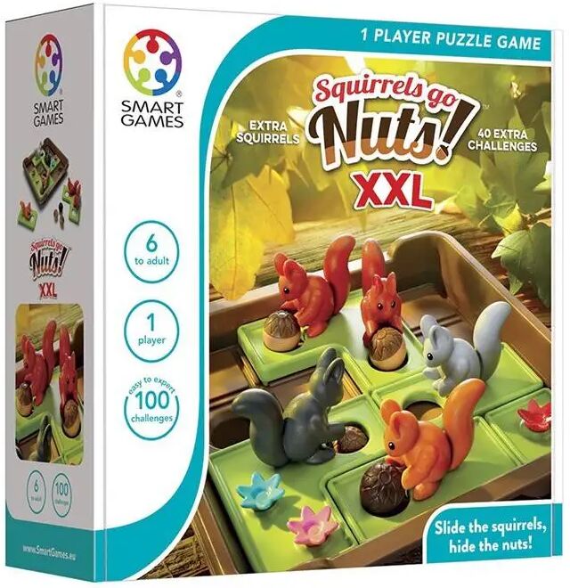 SmartGames Cache Noisette ! XXL - SMART GAMES (Squirrels Go Nuts XXL)