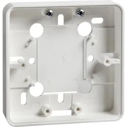 ELSO 504104 - Geräteträger, flach, 20 mm, für AP, RENOVIERUNG, reinweiß