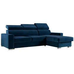 ECKSOFA FOX-L Dunkelblau