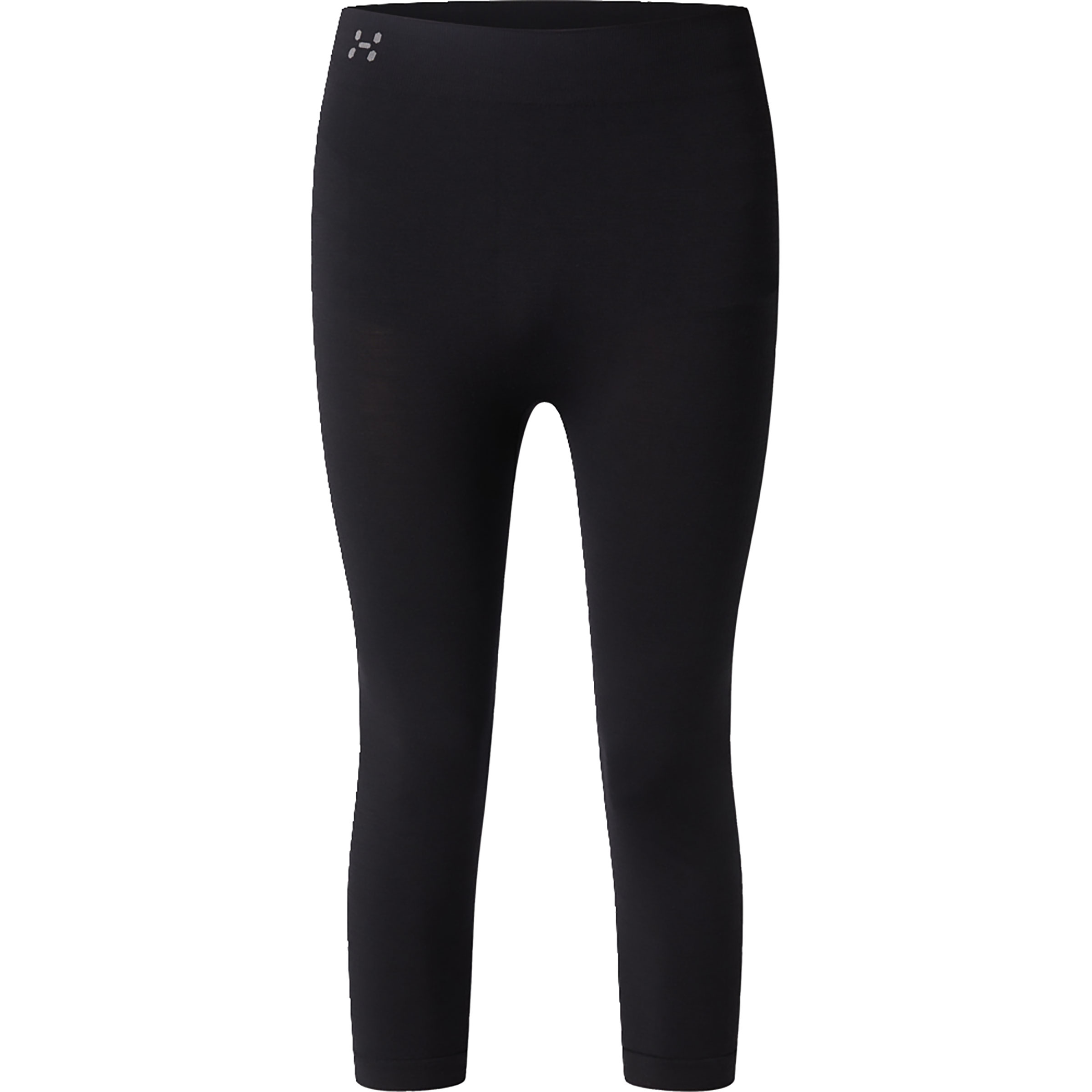 Haglöfs Latnja Wool 3/4 Hose Herren 3/4 Unterhose schwarz Größe S Skifahren | Freeride Elastisch Merinowolle