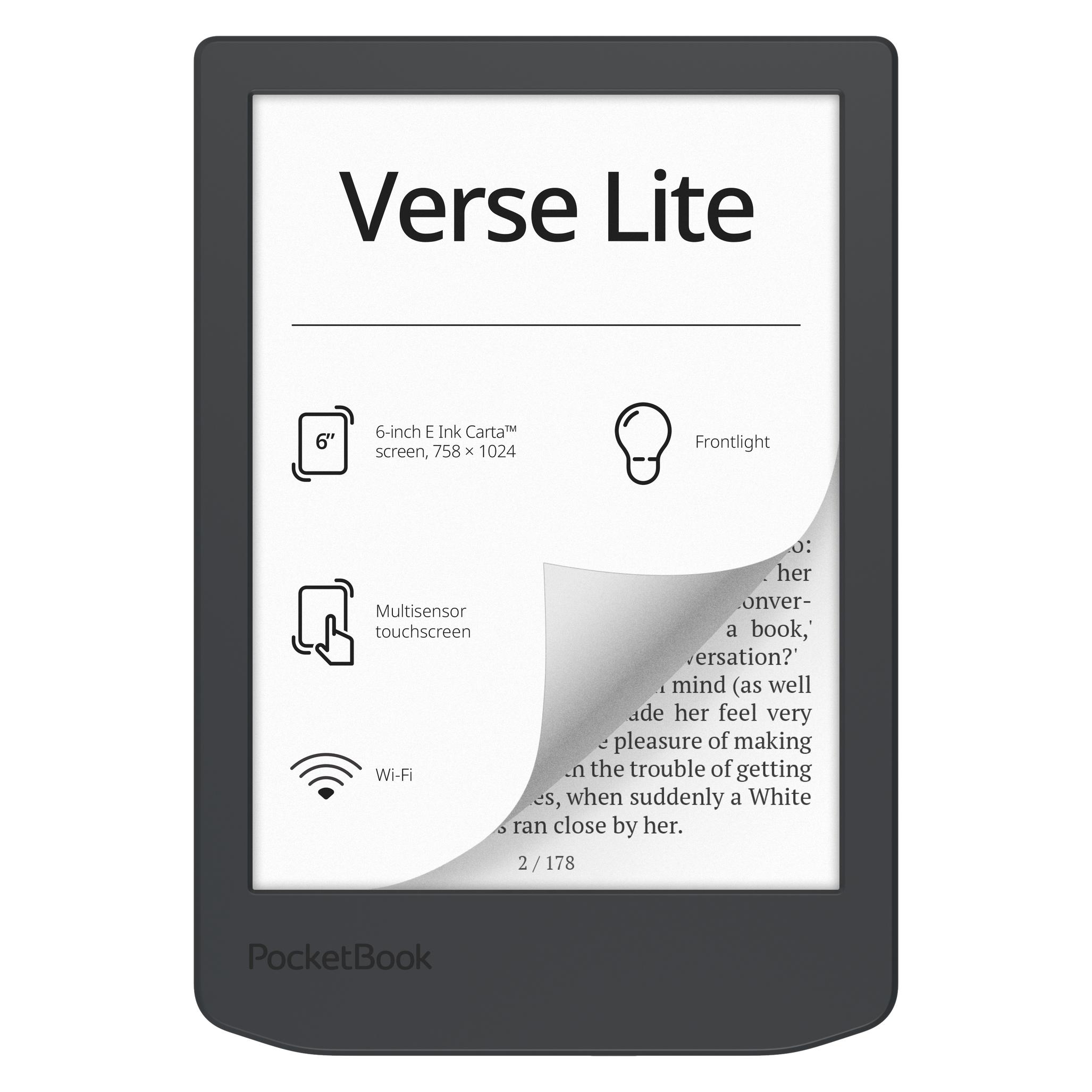 PocketBook Verse Lite (6", 8 GB) (PB619-T-WW-B)