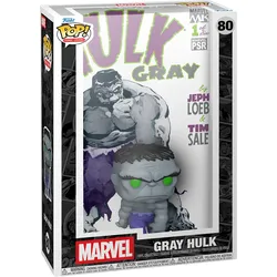 Funko POP! Comic Covers Marvel Gray Hulk 80 Sammelfigur mit Schutzcase
