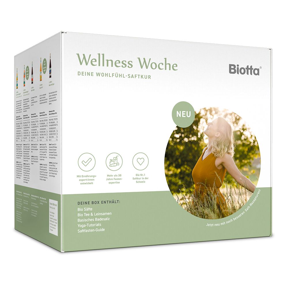 Biotta Wellness Woche Saft De/Gb 11x500 ml