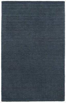 Style Haven Heathered Solid Hand-crafted Plush Wool Area Rug