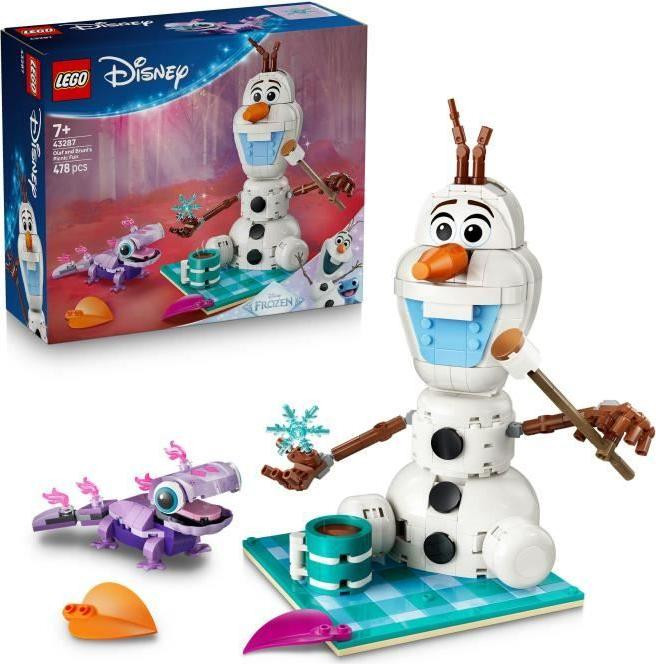 LEGO Disney Frozen Olaf en Bruni's picknick speelset met 2 minifiguren en picknickdeken