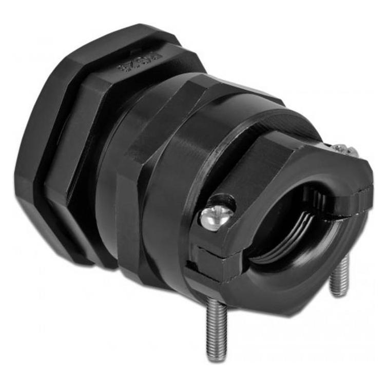 Delock Kabelverschraubung PG29 mit Zugentlastung und Biegeschutz schwarz (60361)