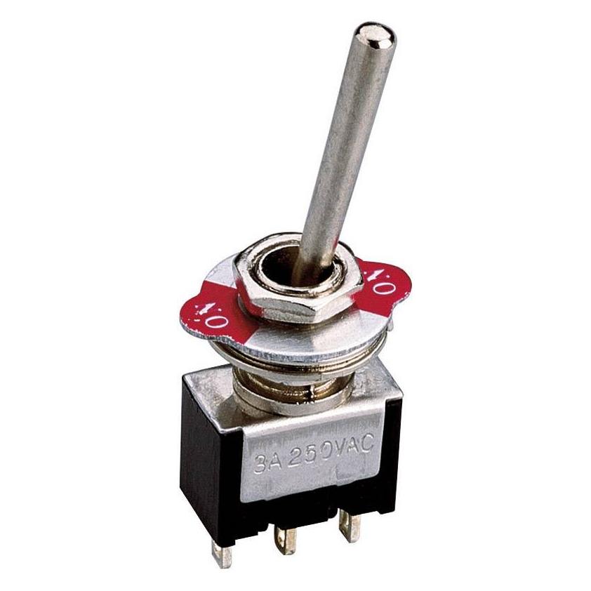 Tru Components Miniatur-Kippschalter 250 V/AC 3 A (1571811)