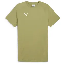 PUMA teamEvostripe T-Shirt Herren 40 - calming green/puma silver/puma white M