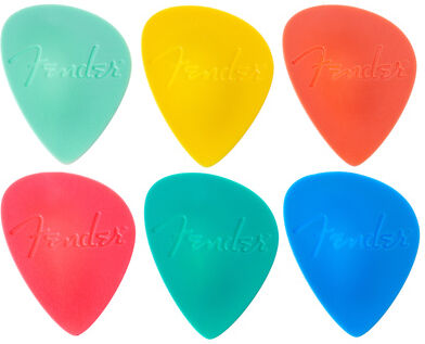 Fender Offset Picks Multi Colour Multicolour