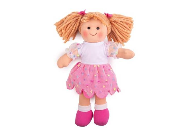 Bigjigs Toys Darcie Doll - SMALL Ragdoll Cuddly Toy