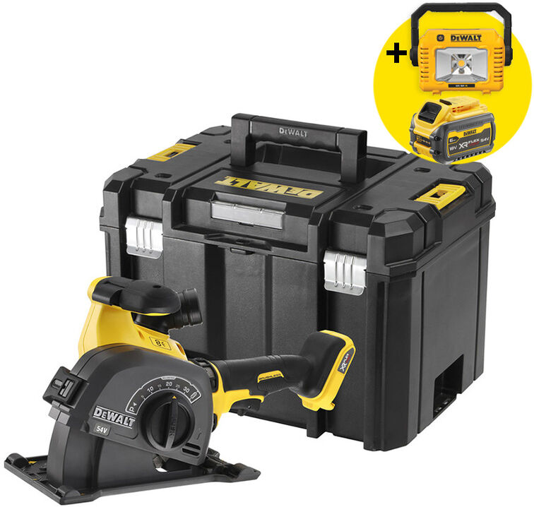DeWALT DCG200NT-XJ 54V Flexvolt sleuvenfreesmachine (body) 54V Li-ion 125mm
