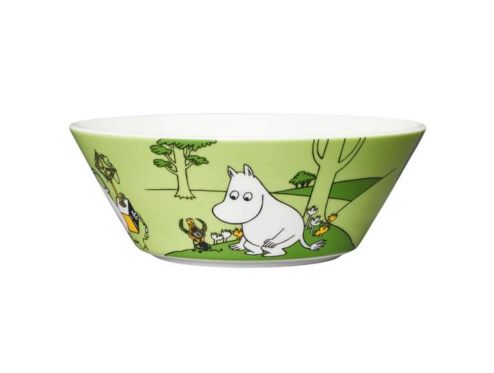Moomin Arabia Bol Moomin Herbe verte