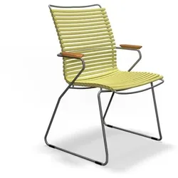 HOUE Gartensessel Click Polypropylen Gelb Lemon