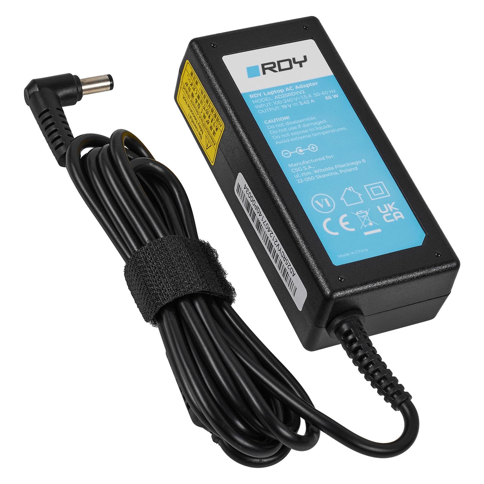 GreenCell Rdy AC Adapter 65W 19V 3.42A do Asus R510C R510L R556L X550C X550L (AD25RDYV2) (65 W) (AD25RDYV2)