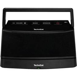TechniSat ISIBOX 1, schwarz Docking Lautsprecher AUX, tragbar Schwarz 0000/9135