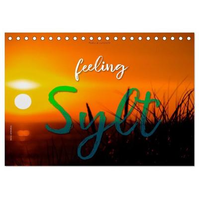 feeling Sylt (Tischkalender 2027 DIN A5 quer), CALVENDO Monatskalender
