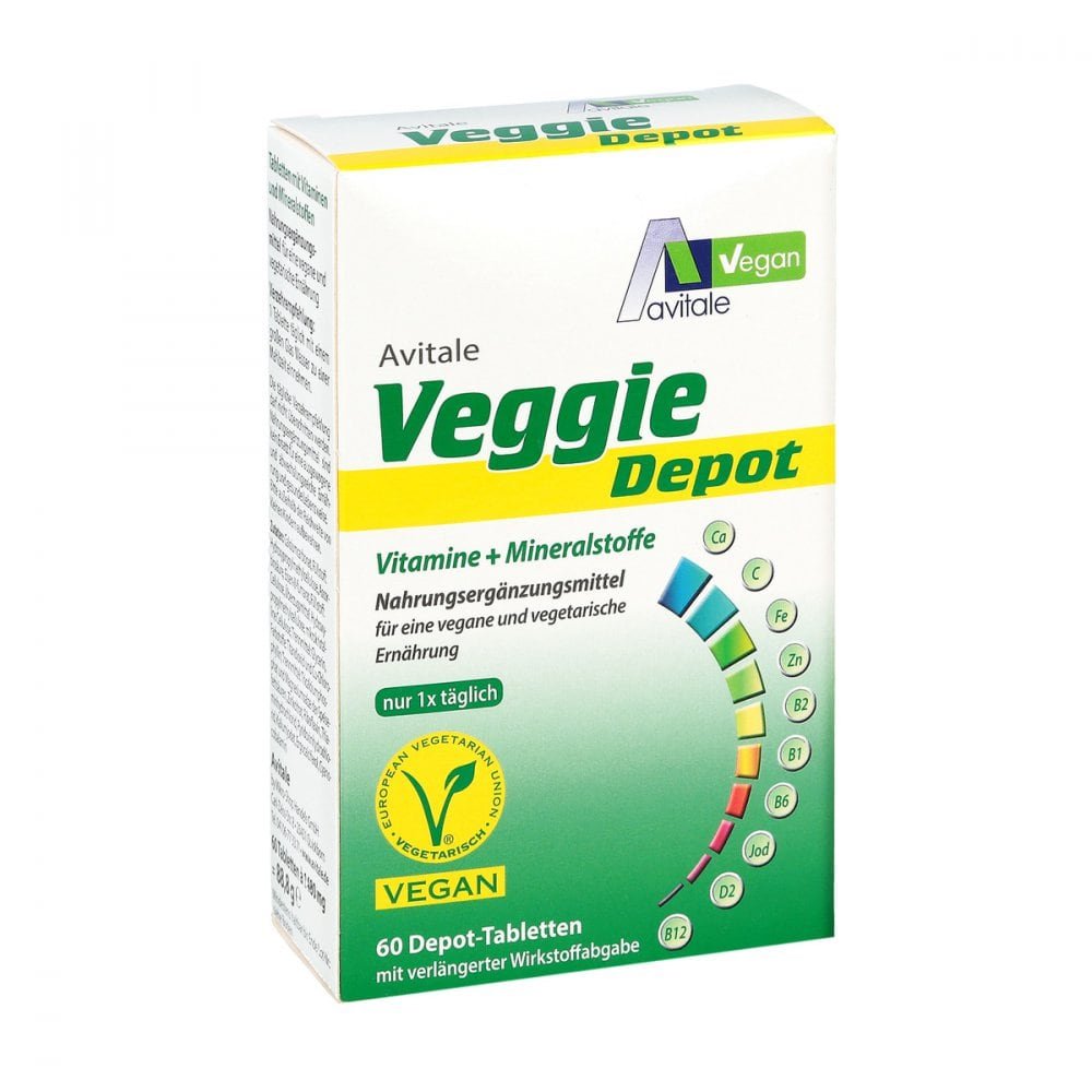 Avitale GmbH Veggie Depot Vitamine+Mineralstoffe Tabletten 11565248