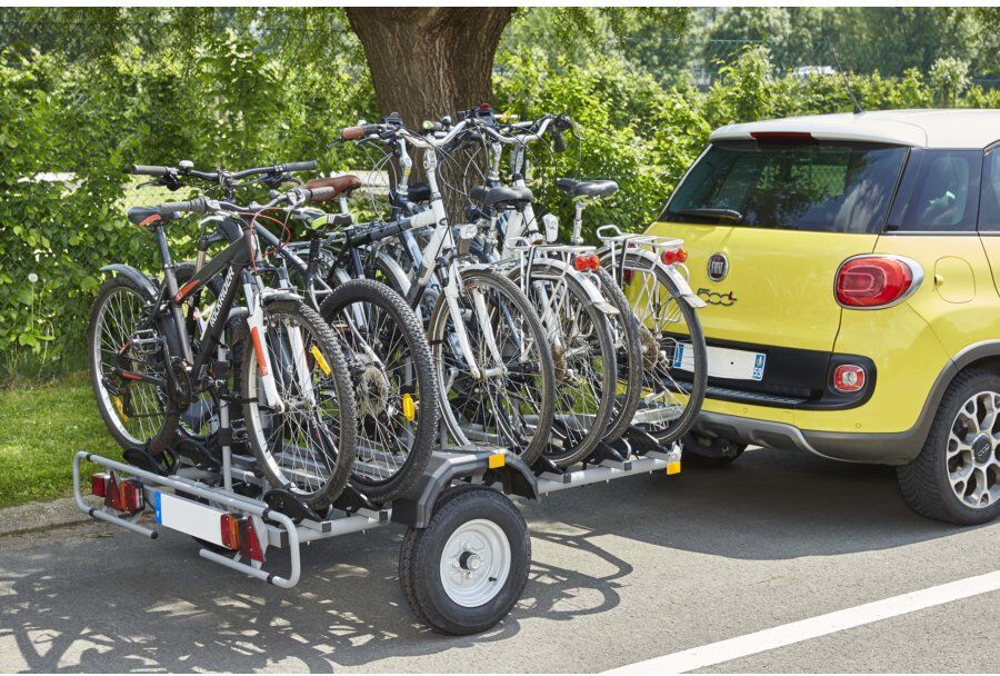 Remorque Porte 6 Vélos + Bagages Mottez A356s