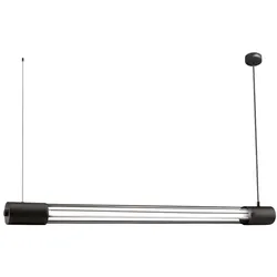 Hängelampe Retroleuchte Antik Deckenlampe Hängelampe T8-Sockel Stahl Metallstab