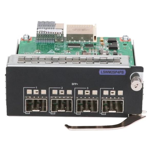 HPE FlexNetwork 5140HI/5520HI/5600HI 4 Port 1/10G SFP Plus Module (4 Ports) (S0T04A)